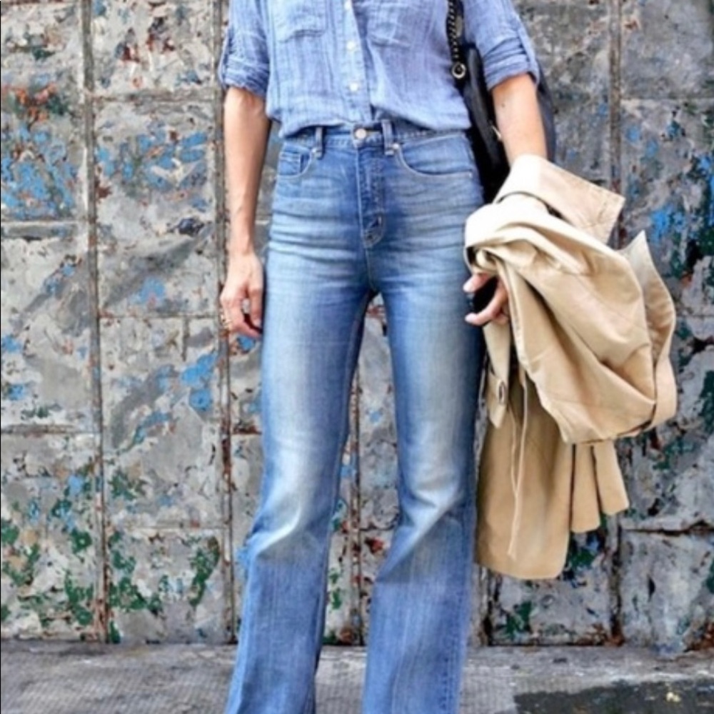 Rag & Bone Justine Brick Lane Wide Leg